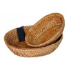 Cesto Pão Oval Rattan 24cm